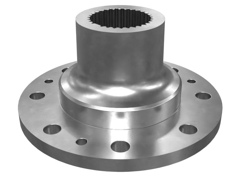 Ступица вала 31 мм с зубьями