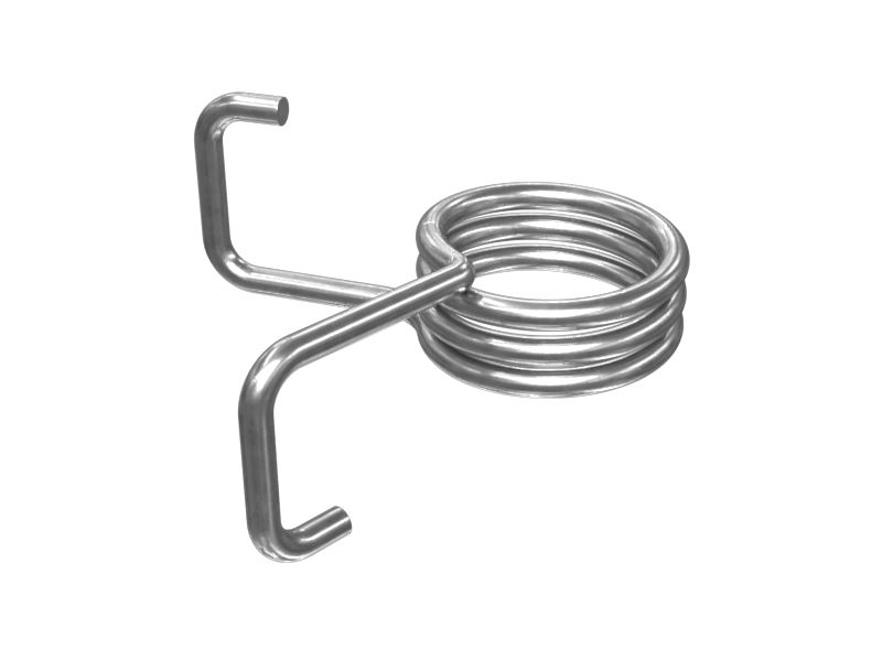 3-катушка пружины крышки кожуха радиатора