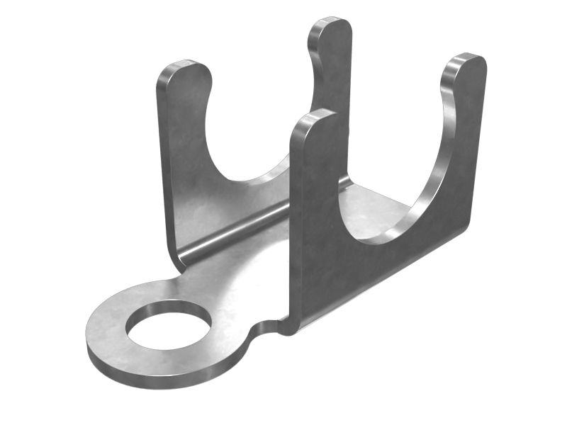 Стальной зажим с внутренним диаметром 23 мм