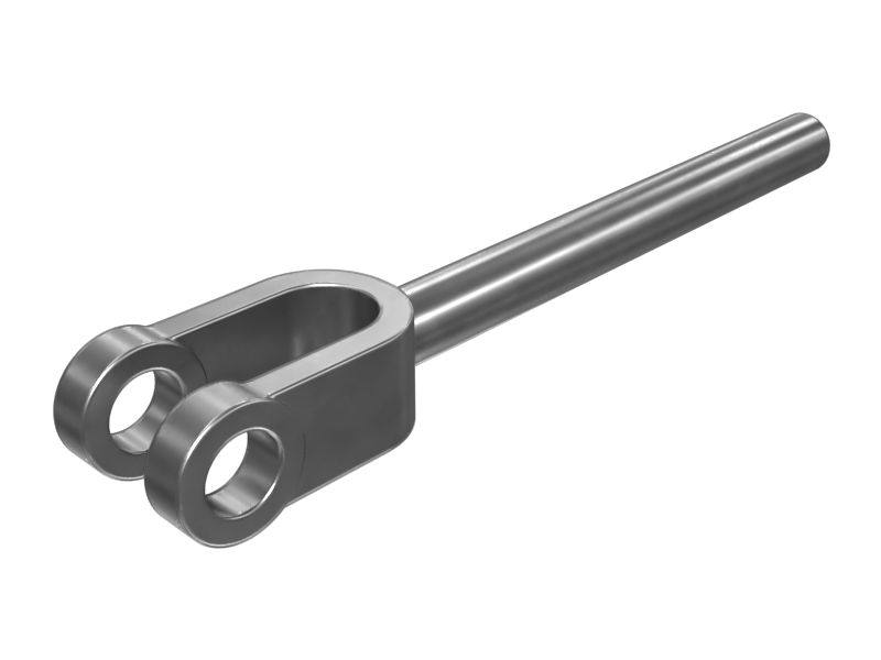 1H-7366: Защелкивающийся толкающий стержень хомута