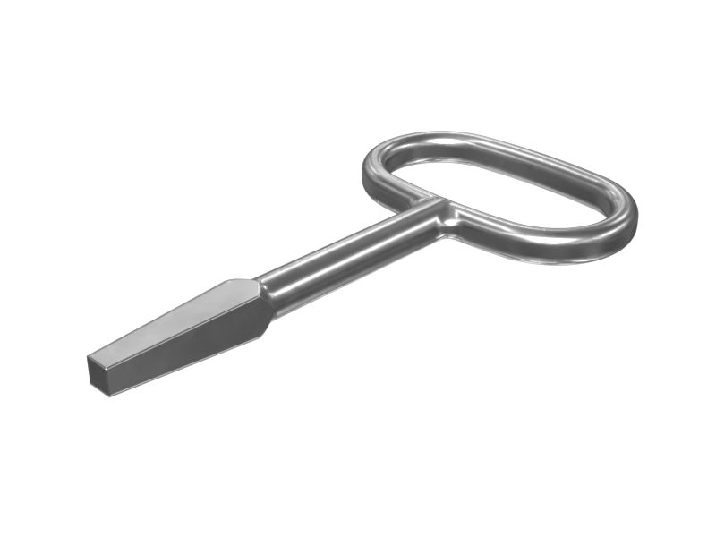 3V-7476: Ключ 129 мм с длинным замком