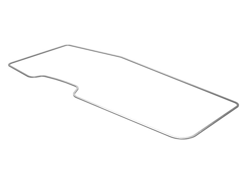 Уплотнение из пенорезины черного цвета