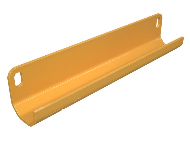 Пластина с двумя прорезями для болтов толщиной 5 мм