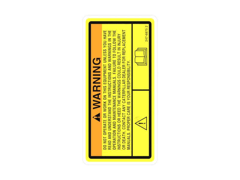 Универсальная предупреждающая пленка