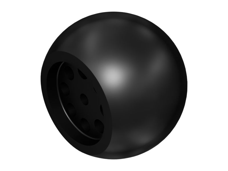 Сферический диаметр 265 мм X шарик толщиной 189,7 мм