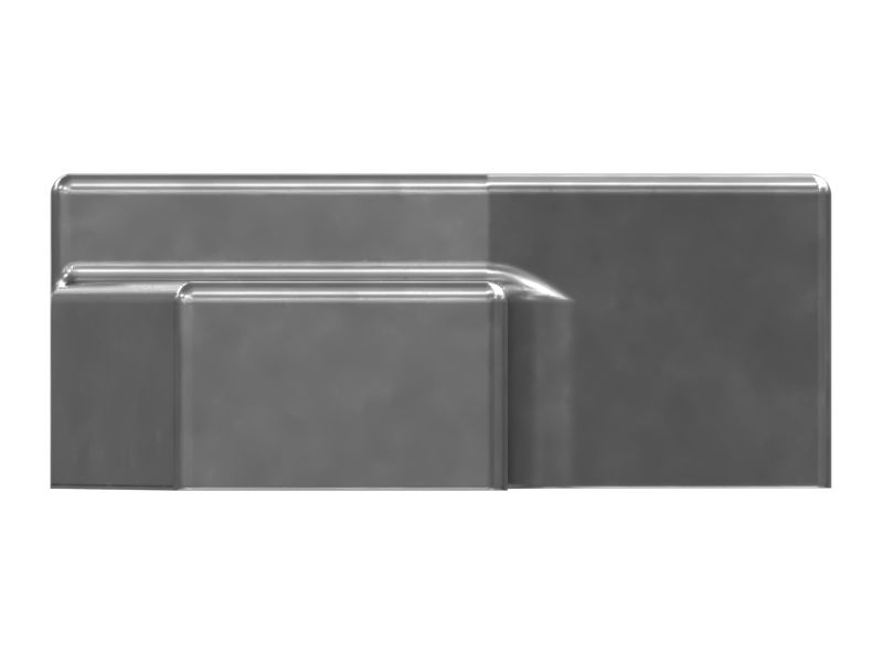 Направляющая кожуха из черного пластика