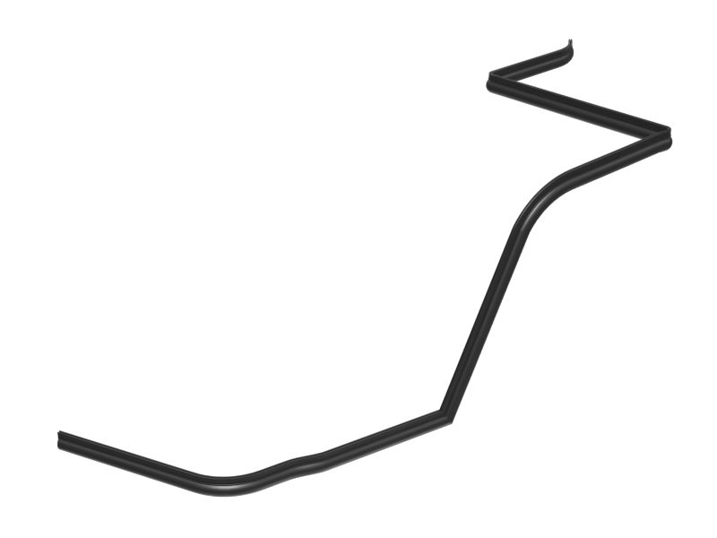 Левое уплотнение капота