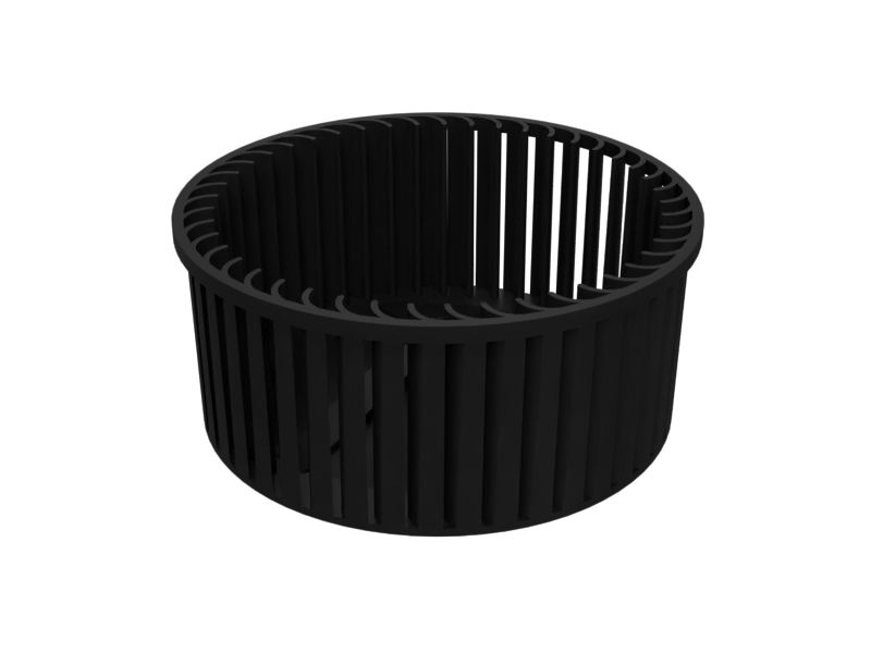 Колесо нагнетательного вентилятора, наружный диаметр 151 мм