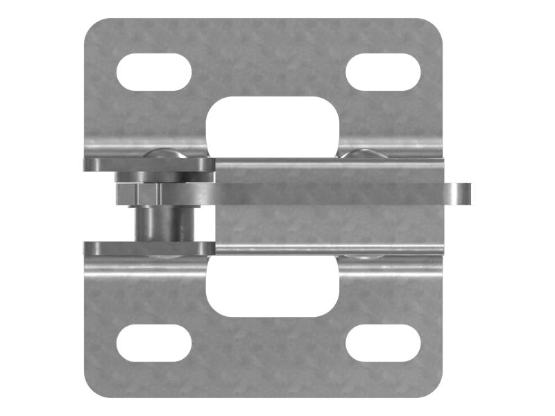 Фиксируемая защелка с гальванопокрытием