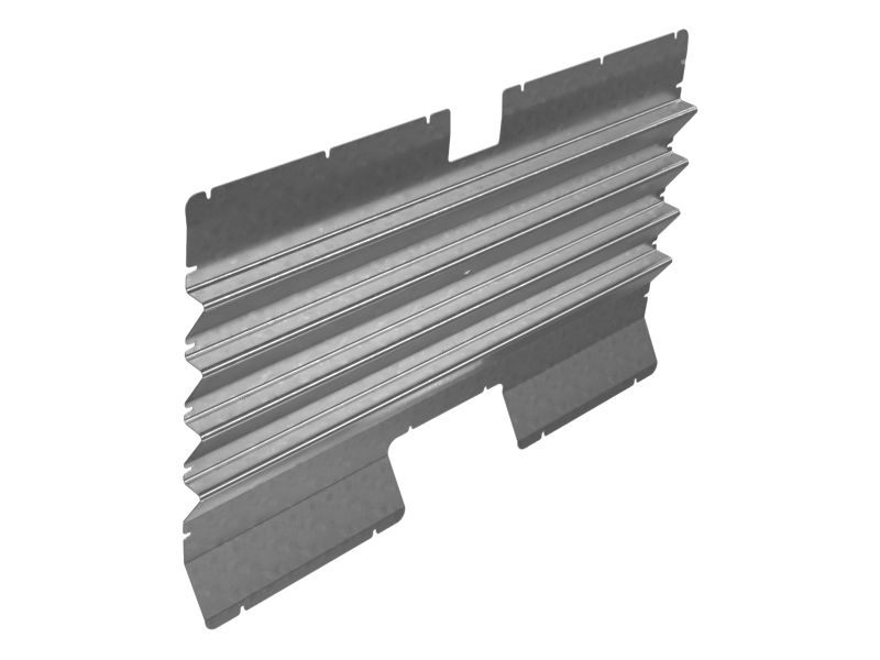 Нижняя стальная решетка радиатора