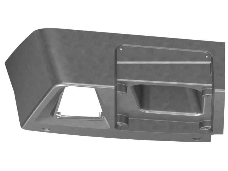 Левый боковой окантовка фонарей