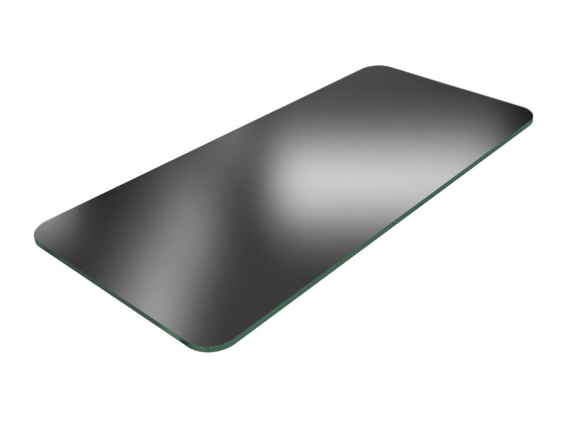 Светло-зеленое безопасное стекло, толщина 6,8 мм