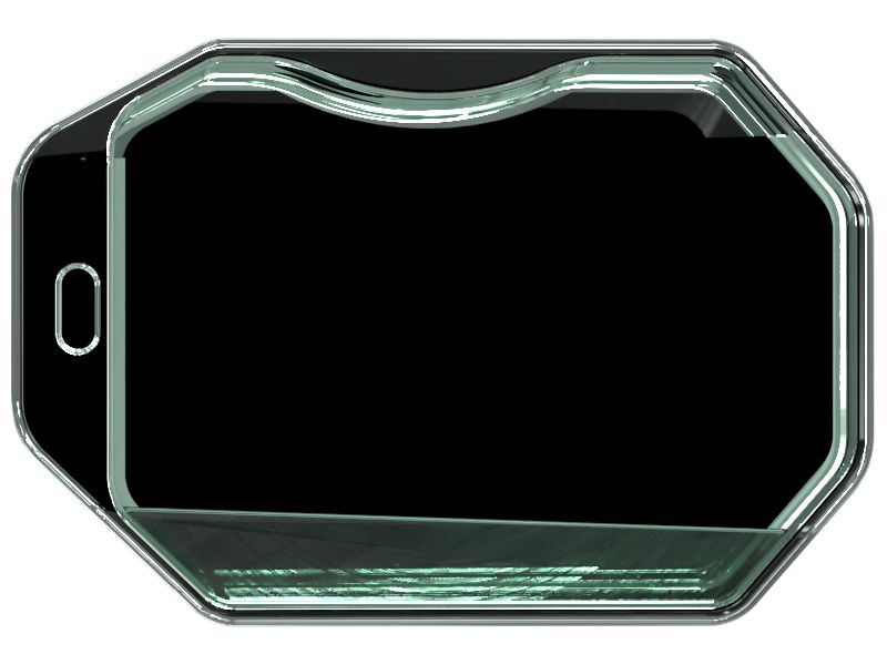 Стекло двери высотой 808,30 мм