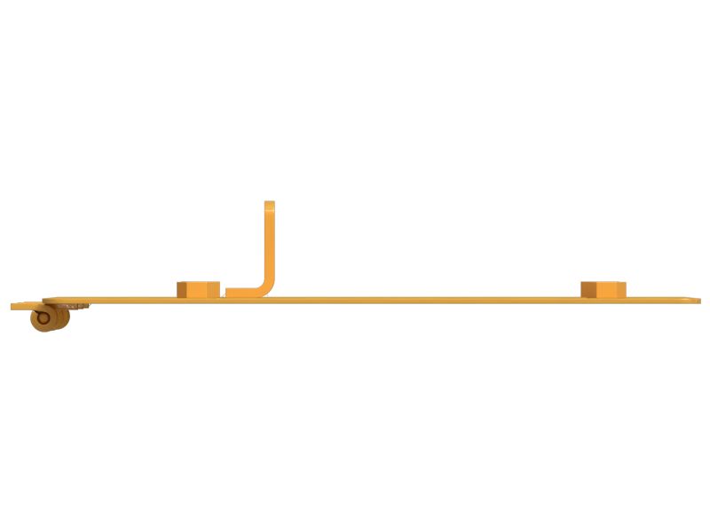 Дверца доступа к зоне обслуживания гидросистемы
