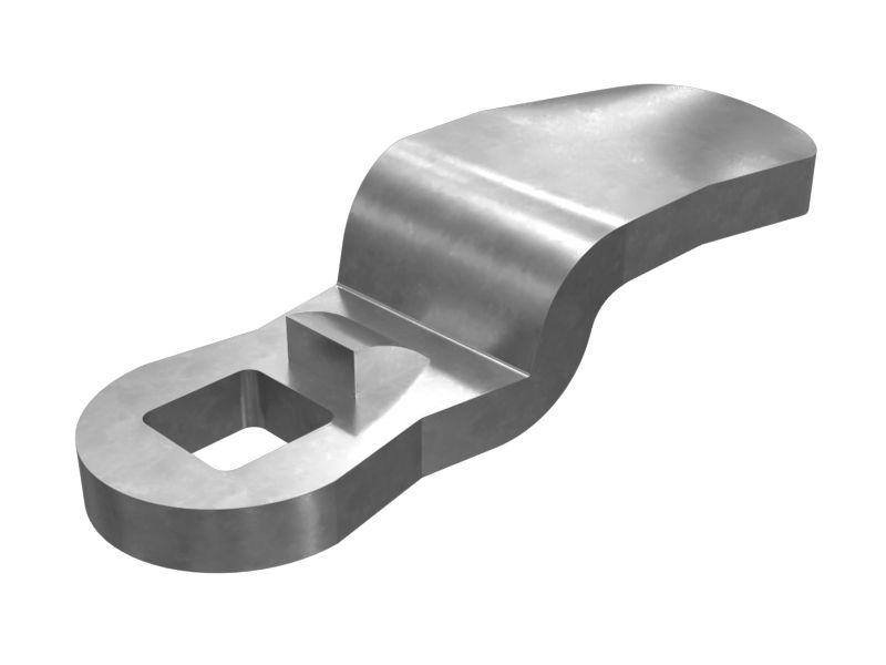 Штампованная дверная защелка