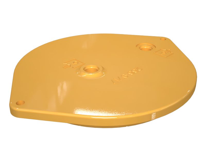 266-9717: Крышка кожуха переднего моста