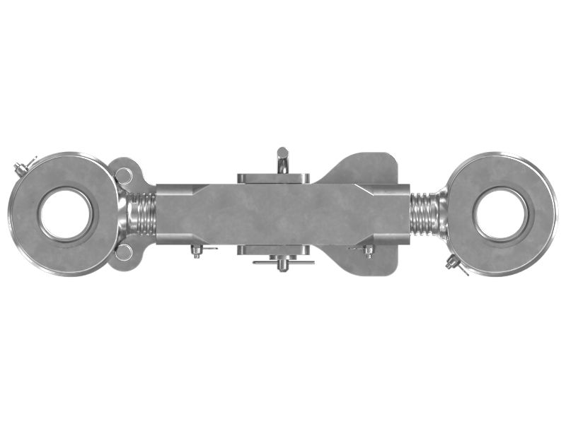 Тяга управления шагом бульдозера с механизированным поворотным и наклонным отвалом