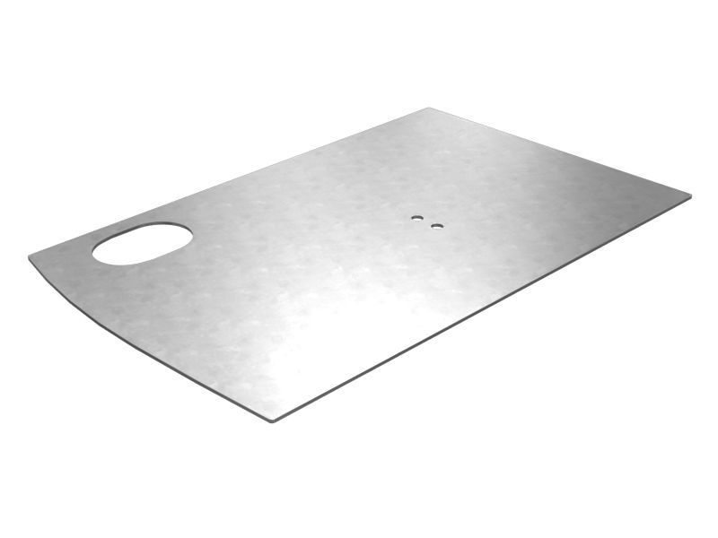 Защитное стекло двери кабины толщиной 5 мм