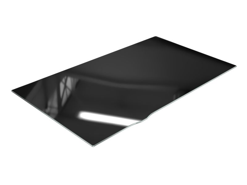 Зеленое безопасное стекло толщиной 5 мм