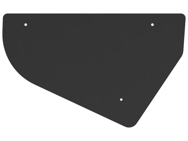 Защитное стекло бокового заднего стекла высотой 968,60 мм