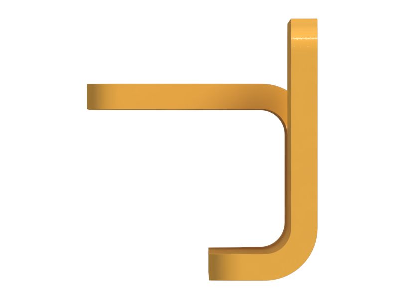 Монтажный кронштейн толщиной 8 мм