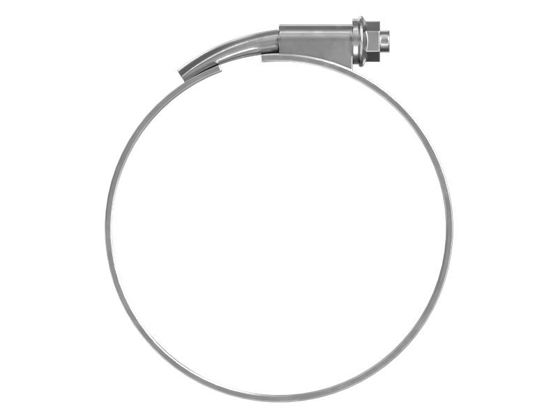 Зажим с изогнутым болтом, диаметр 132,3–136,7 мм