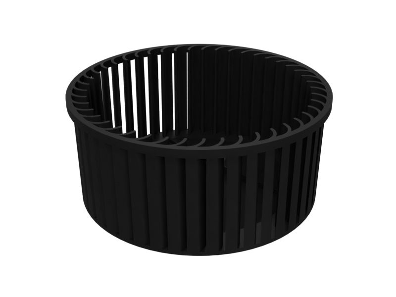 Колесо нагнетательного вентилятора, наружный диаметр 151 мм