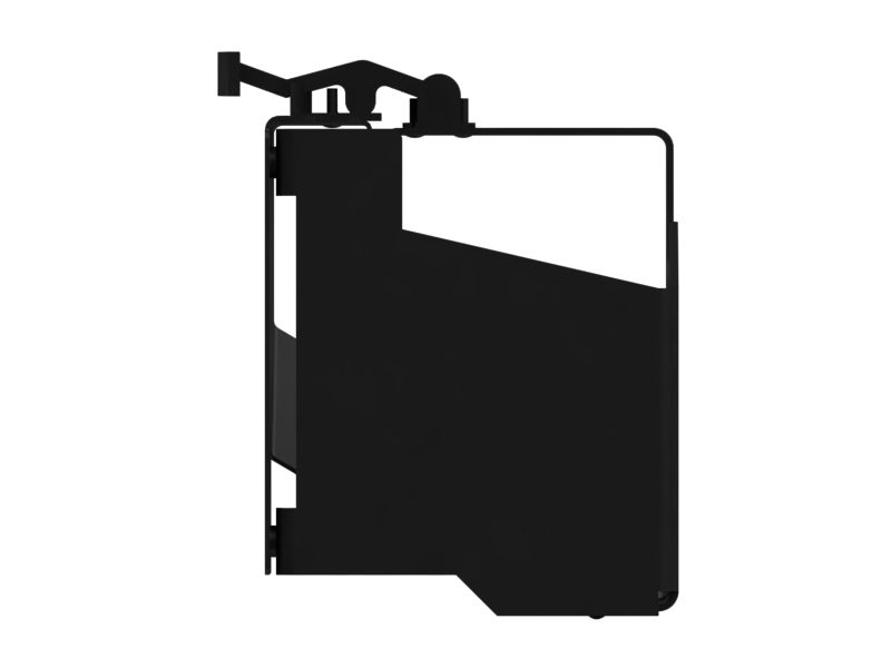 Крышка внедорожного самосвала с защелками и петлями