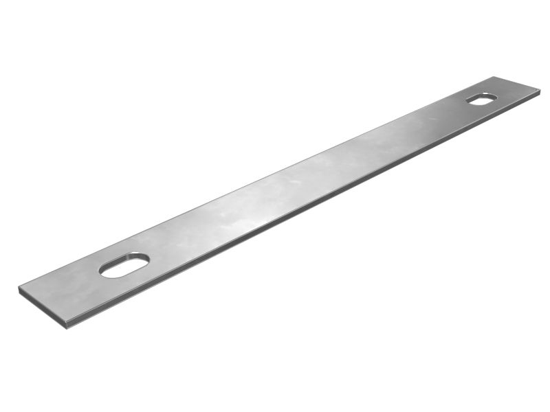 Пластина с отверстиями под болты, толщина 3 мм