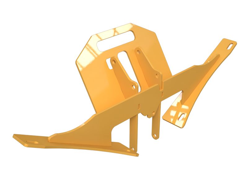 Монтажный кронштейн скребка шины