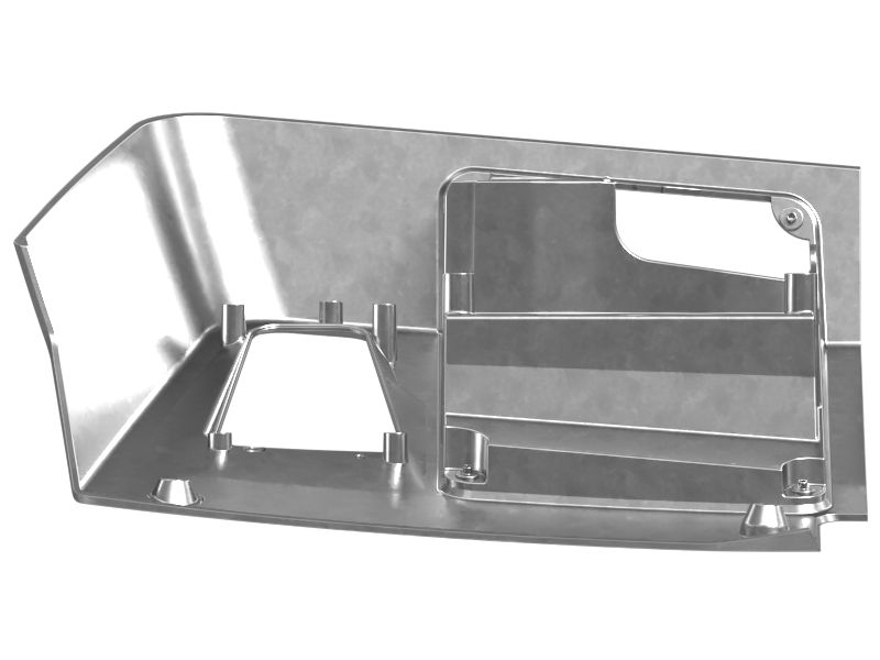 Окантовка правого фонаря