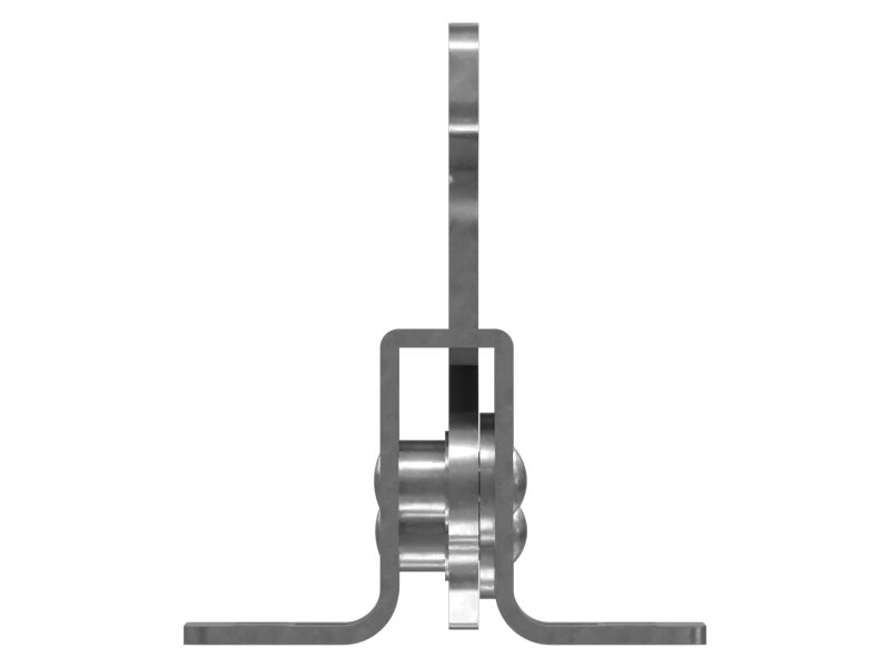 Фиксируемая защелка с гальванопокрытием