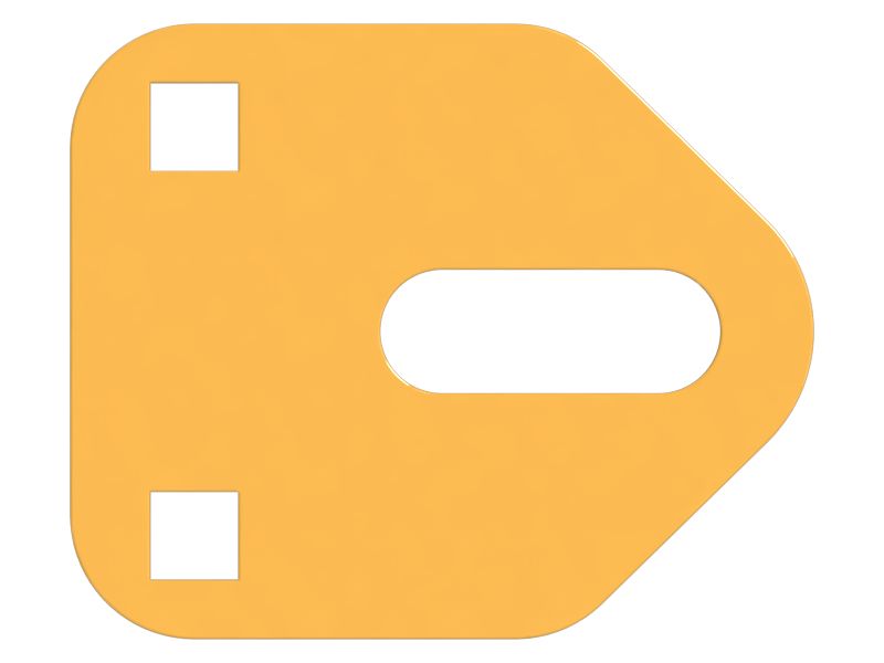 Опорная плита ступени толщиной 10 мм