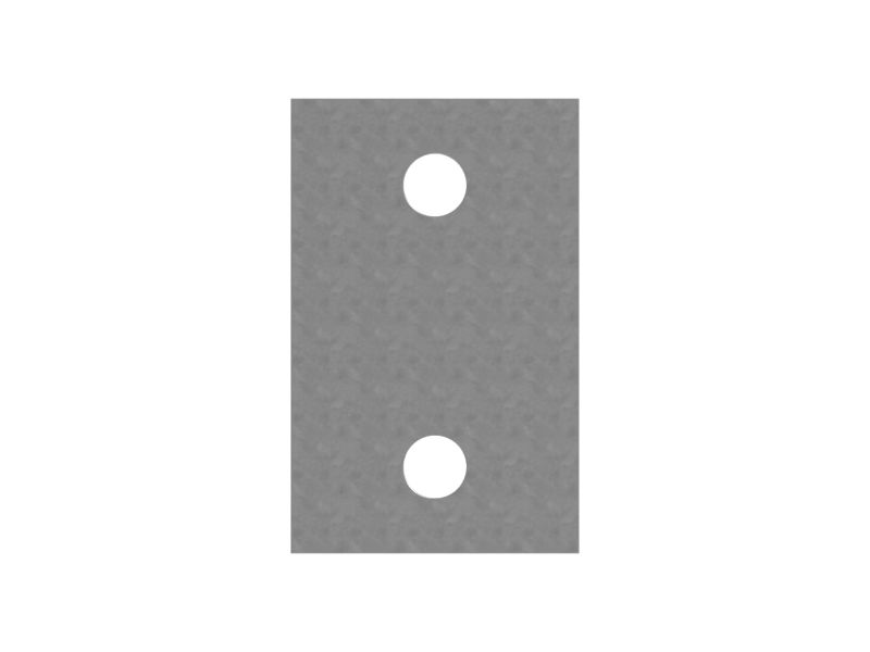 Опорная плита пальца толщиной 6 мм