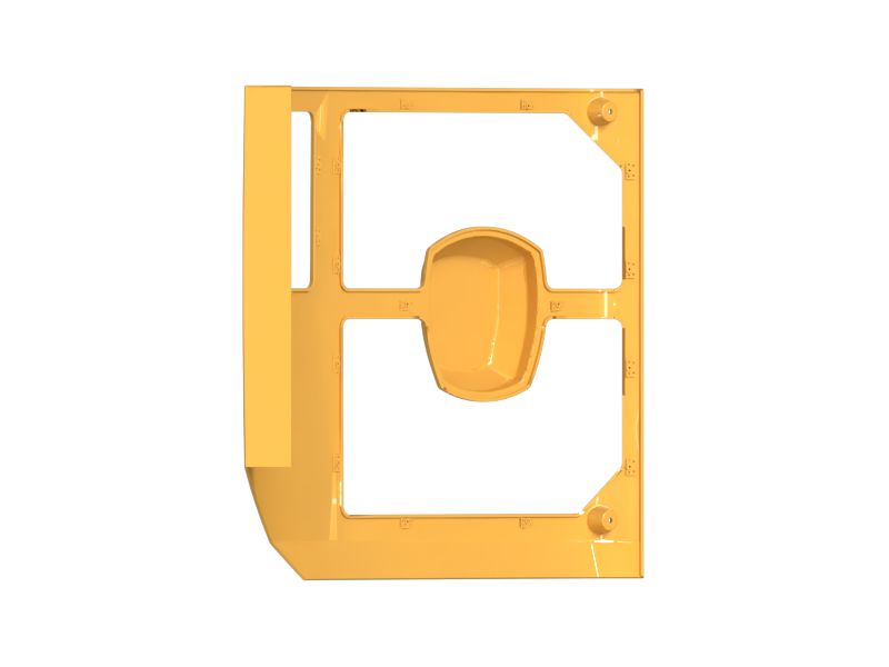 Правая панель ограждения радиатора