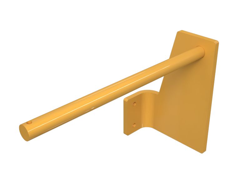 Монтажный кронштейн противооткатного упора