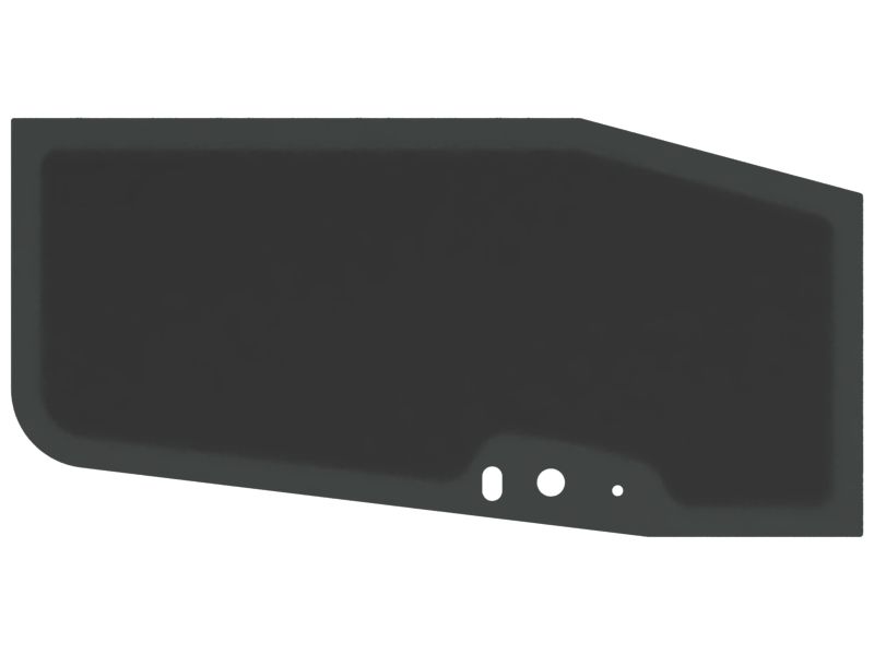 Защитное стекло высотой 1521,20 мм