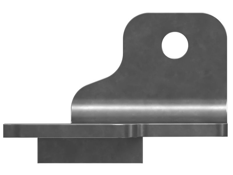 Монтажный кронштейн ступеньки толщиной 10 мм