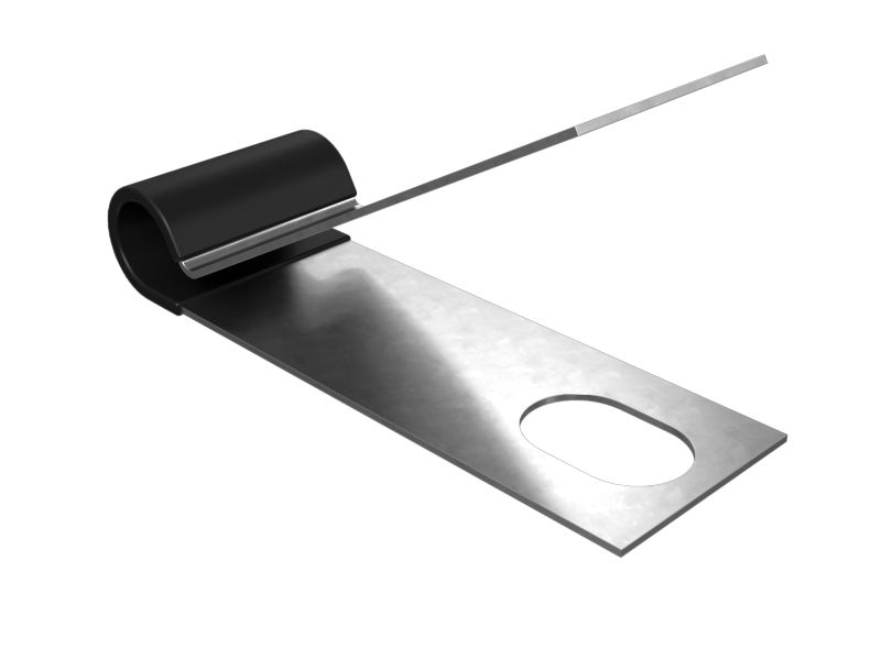 Зажим с минимальным внутренним диаметром 9,52 мм