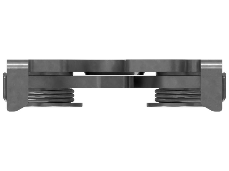 Одноступенчатая поворотная защелка