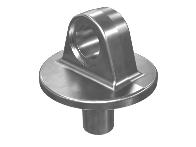 Круглая опора с проушиной