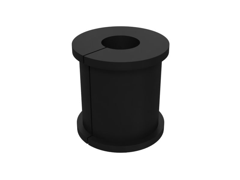 Круглое фланцевое резиновое уплотнение с внутренним диаметром 24 мм