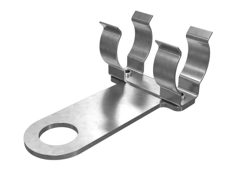 Стальной соединительный зажим