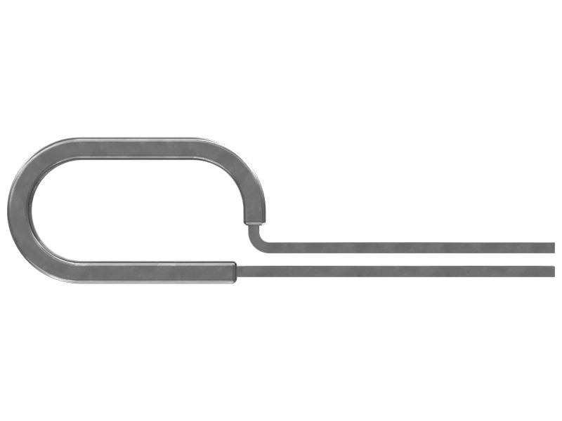 Зажим для двух труб с внутренним диаметром 12,70 мм