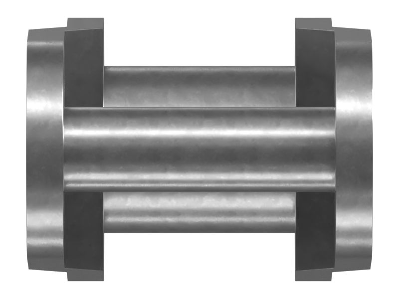 Привод конвейера с одинарным шагом смещенного звена