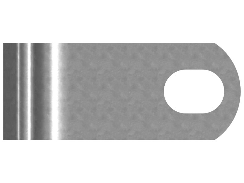 Зажим с полукрюком диаметром 25,4 мм