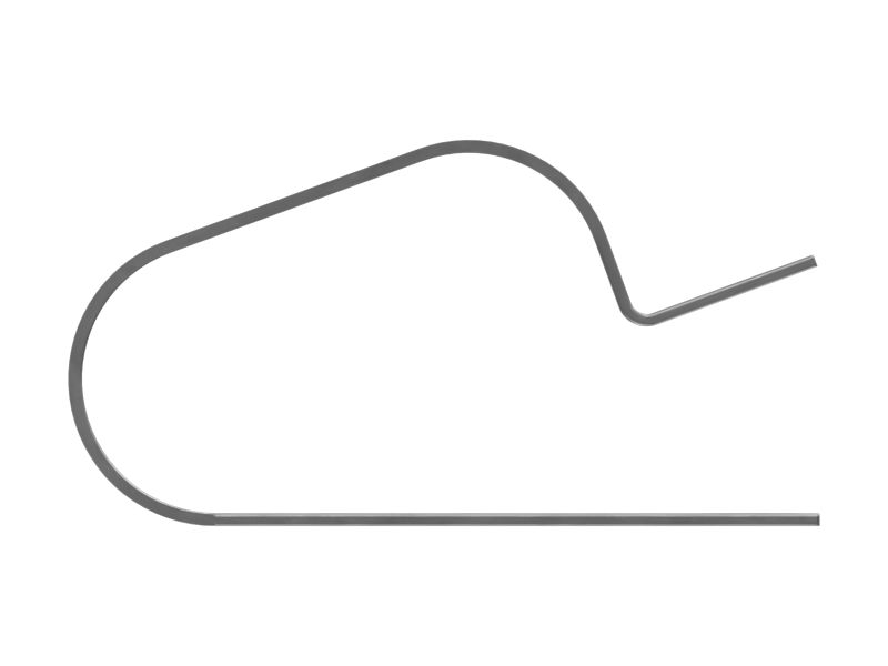 • Зажим для двух труб с внутренним диаметром 6,35 мм