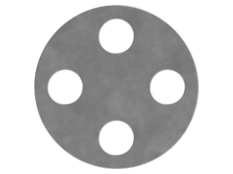 Пакет стальных прокладок толщиной 6,07 мм