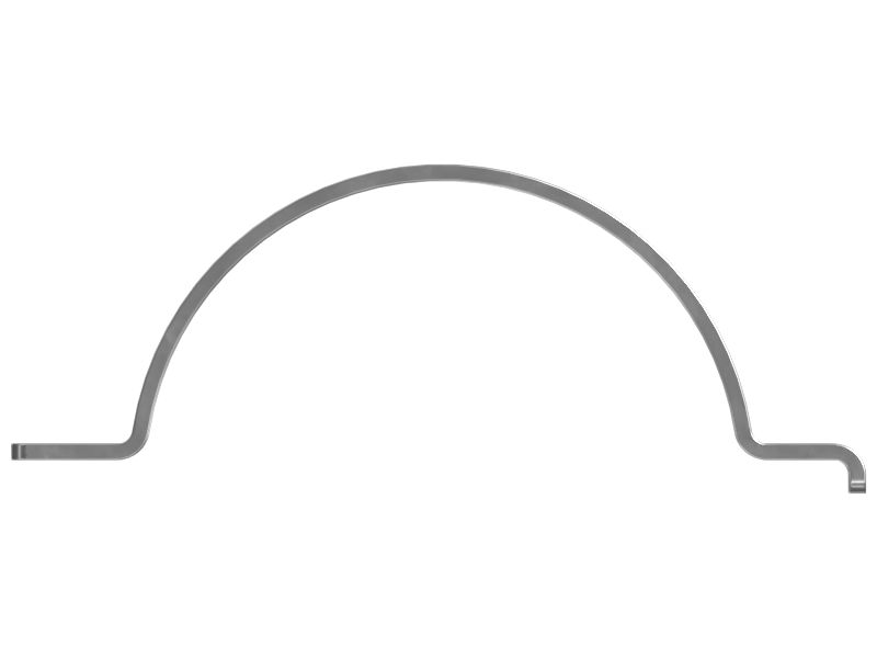 Опора трубопровода цилиндра с внутренним диаметром 169 мм