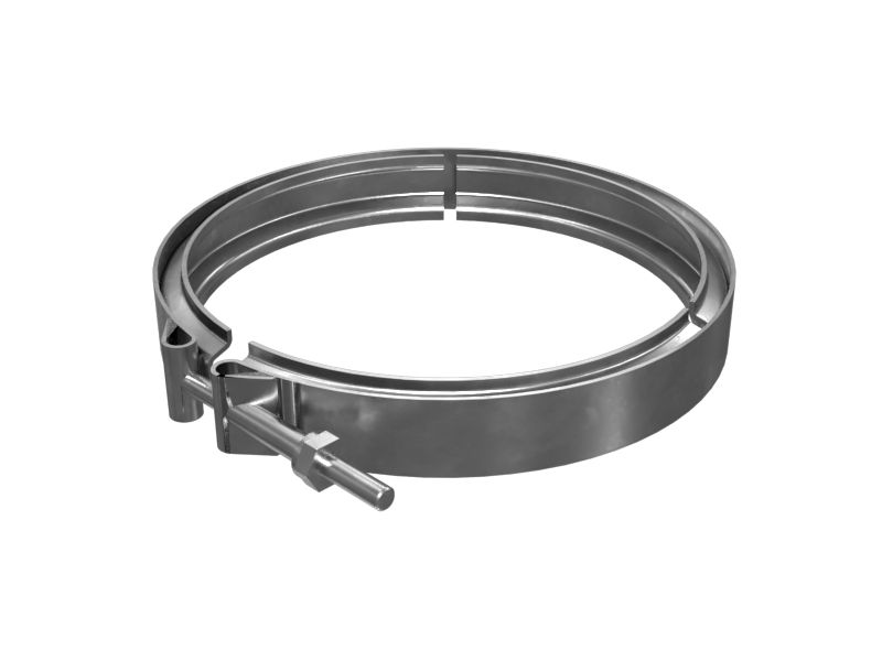 V-образный зажим для ленты с минимальным внутренним диаметром 171,40 мм